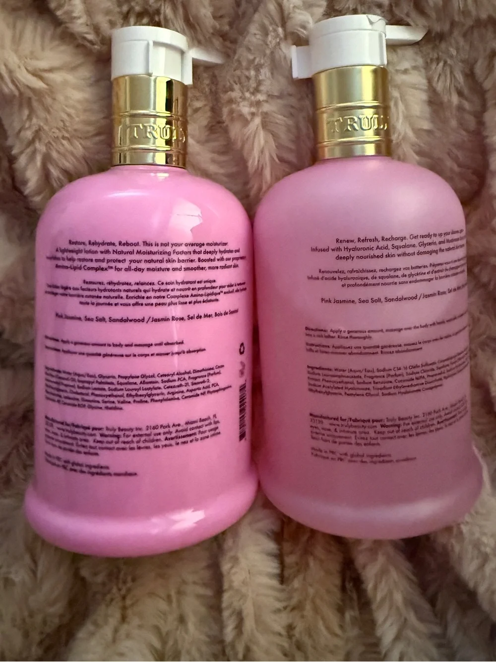 TRULY Smooth Legend Pink Hydra-Restore Body Lotion & Wash